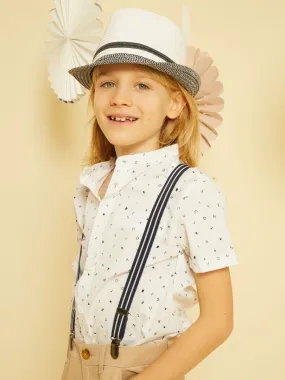 Tirantes con clip - AZUL